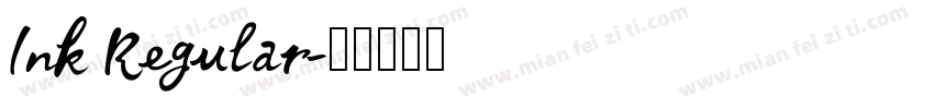 Ink Regular字体转换